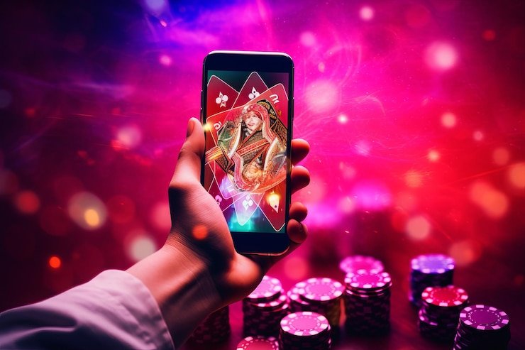 Ilustrasi Bonus Crash di layar mobile